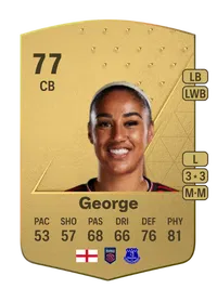 Gabrielle George Common 77 Overall Rating