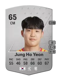 Jung Ho Yeon Common 65 Overall Rating