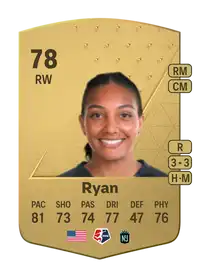 Yazmeen Ryan Common 78 Overall Rating