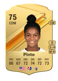 Brianna Pinto Rare 75 Overall Rating