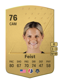Bayley Feist Common 76 Overall Rating