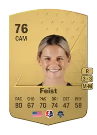 Bayley Feist Common 76 Overall Rating