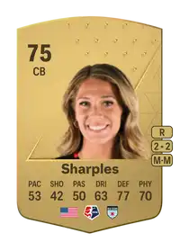 Kayla Sharples Common 75 Overall Rating