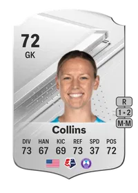 Kaylie Collins Rare 72 Overall Rating