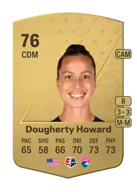 Meggie Dougherty Howard Common 76 Overall Rating