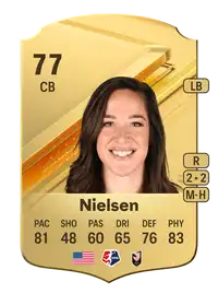 Paige Nielsen Rare 77 Overall Rating