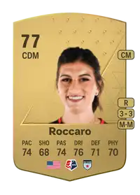 Cari Roccaro Common 77 Overall Rating