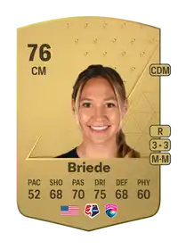 Belle Briede Common 76 Overall Rating