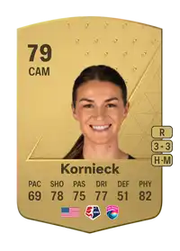 Taylor Kornieck Common 79 Overall Rating