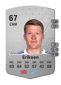 Kristian Eriksen Common 67 Overall Rating