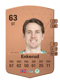 Jonas Enkerud Common 63 Overall Rating