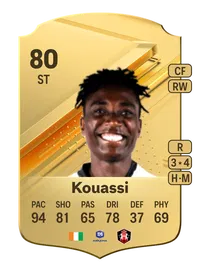 Rosemonde Kouassi Rare 80 Overall Rating