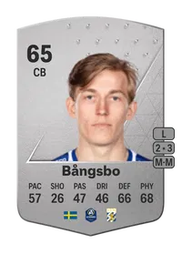 Johan Bångsbo Common 65 Overall Rating