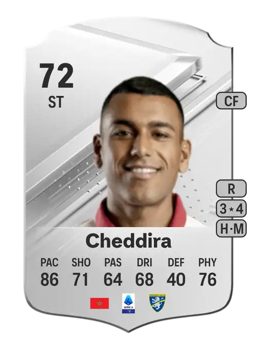 EA FC 24 Walid Cheddira 72