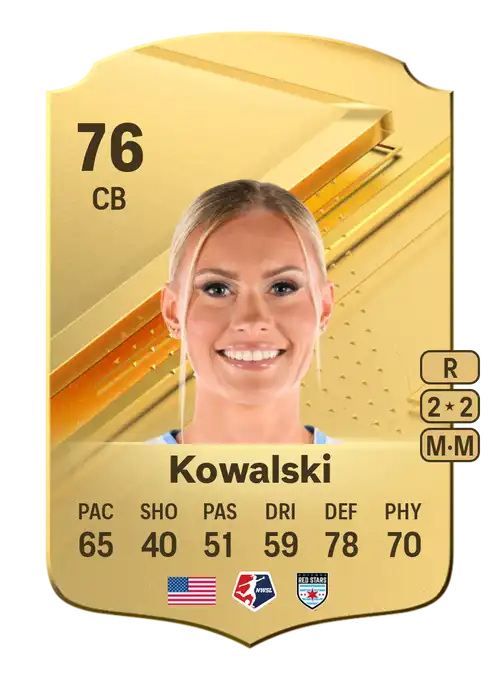 EA FC 24 Amanda Kowalski 76