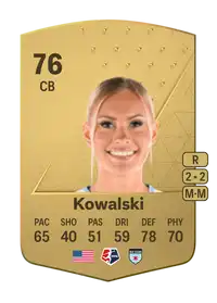 Amanda Kowalski Common 76 Overall Rating