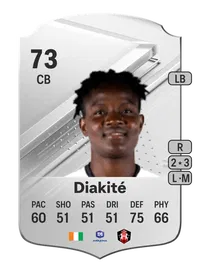 Mariam Diakité Rare 73 Overall Rating