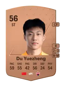 Du Yuezheng Common 56 Overall Rating