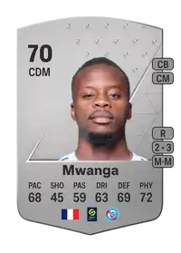 Junior Mwanga Common 70 Overall Rating