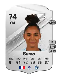 Eva Sumo Rare 74 Overall Rating