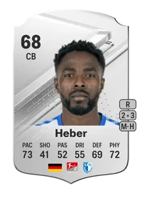 Daniel Heber Rare 68 Overall Rating