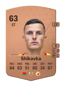 Evgeniy Shikavka Common 63 Overall Rating