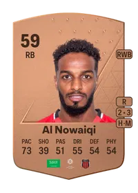 Hussain Al Nowaiqi Common 59 Overall Rating