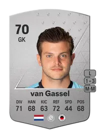 Stijn van Gassel Common 70 Overall Rating