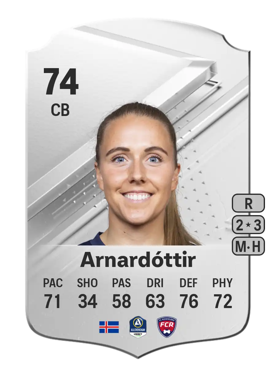 EA FC 24 Guðrún Arnardóttir 74