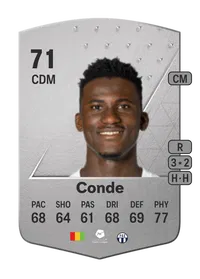 Cheick Conde Common 71 Overall Rating