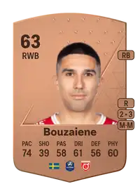 Elyas Bouzaiene Common 63 Overall Rating