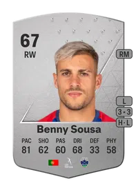 Benny Sousa Common 67 Overall Rating