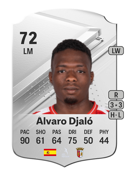 EA FC 24 Álvaro Djaló 72
