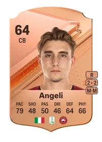 Matteo Angeli Rare 64 Overall Rating