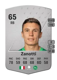 Mattia Zanotti Common 65 Overall Rating