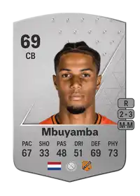 Xavier Mbuyamba Common 69 Overall Rating