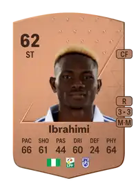 Jibril Ibrahimi Common 62 Overall Rating