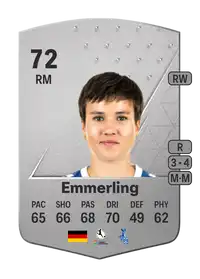 Alexandra Emmerling Common 72 Overall Rating