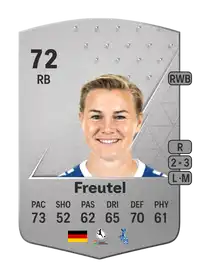 Sarah Freutel Common 72 Overall Rating