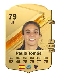 Paula Tomás Rare 79 Overall Rating