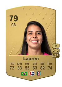 Lauren Common 79 Overall Rating