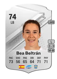 Bea Beltrán Rare 74 Overall Rating