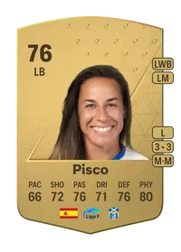 Pisco Common 76 Overall Rating