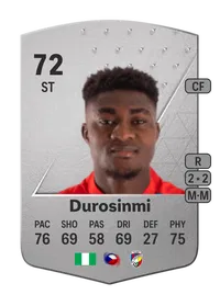 Rafiu Durosinmi Common 72 Overall Rating