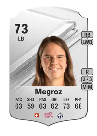 Naomi Megroz Rare 73 Overall Rating