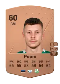 Markus Poom Common 60 Overall Rating