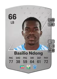 Basilio Ndong Common 66 Overall Rating