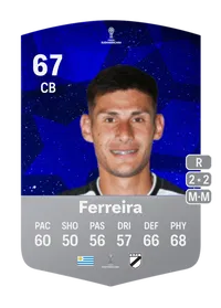 Lucas Ferreira CONMEBOL Sudamericana 67 Overall Rating