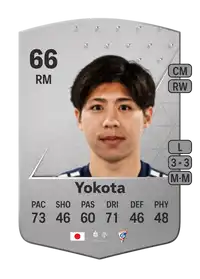 Daisuke Yokota Common 66 Overall Rating