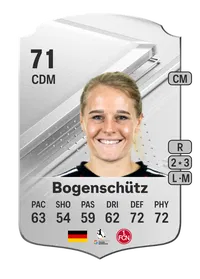 Kerstin Bogenschütz Rare 71 Overall Rating